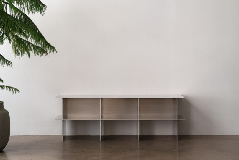 MDT Mobilier设计的极简主义长凳Aluminum Bench