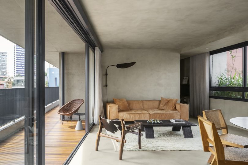 Play Arquitetura设计的极简公寓Bandeira Apartments