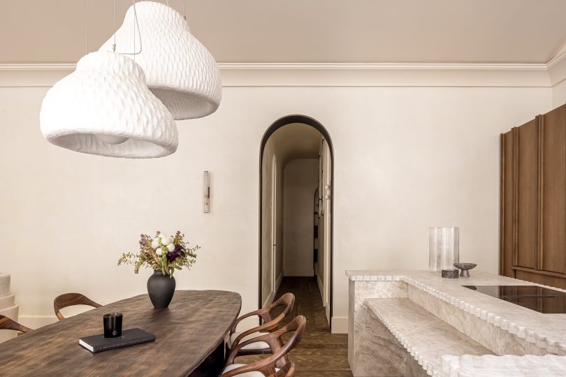 Bella-Pia Richard设计的极简主义公寓Galilée