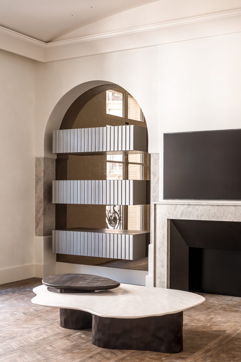 Bella-Pia Richard设计的极简主义公寓Galilée