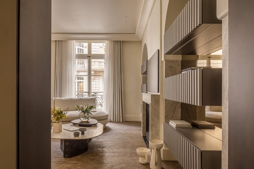 Bella-Pia Richard设计的极简主义公寓Galilée