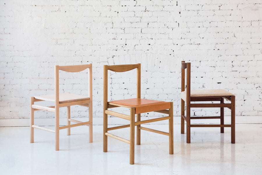 由Fort Standard设计的极简扶手椅Range Armchair