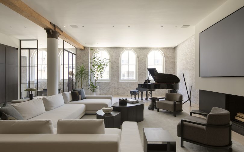 Monomid Design设计的极简公寓Tribeca Bachelor Pad