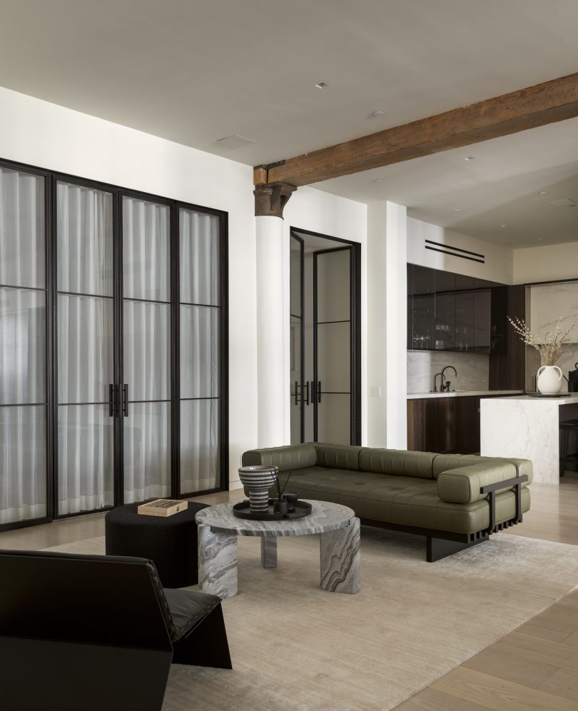 Monomid Design设计的极简公寓Tribeca Bachelor Pad