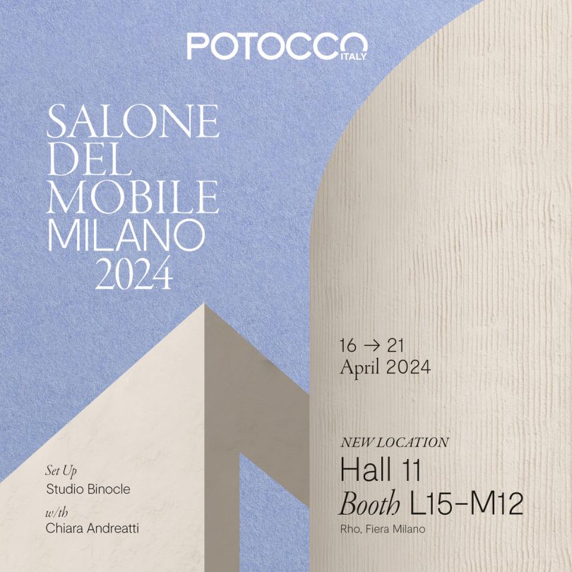 意大利家具品牌:POTOCCO参加2024米兰国际家具展