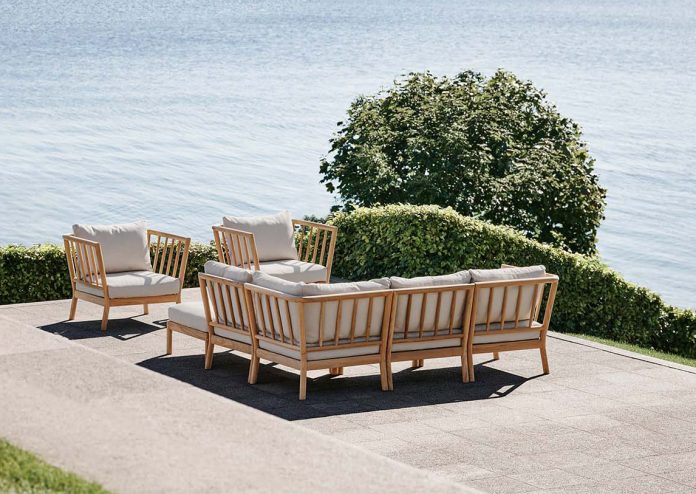 丹麦家具品牌:Fritz Hansen的全新户外家具系列Tradition