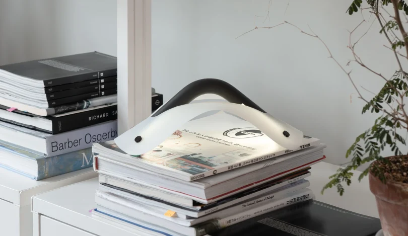 由Wenyu Du设计的极简风格灯具Flexy Lamp