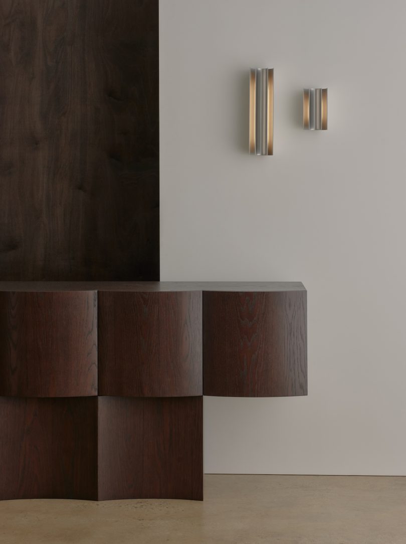 由Sabu Studio设计的极简风格的橱柜Lune Cabinet