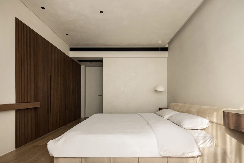 由HGJ Space Design设计的极简主义公寓Quiet Time