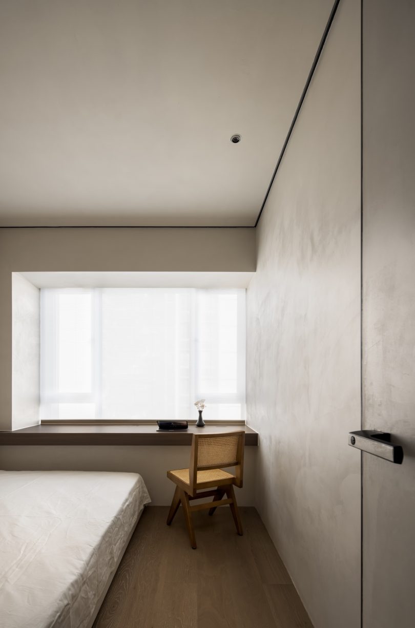 由HGJ Space Design设计的极简主义公寓Quiet Time