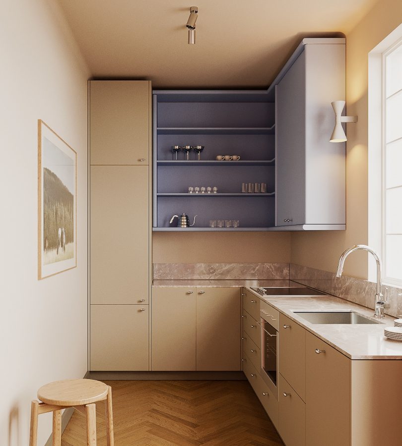 Lera Brumina设计的极简主义住宅Barrowgate Road