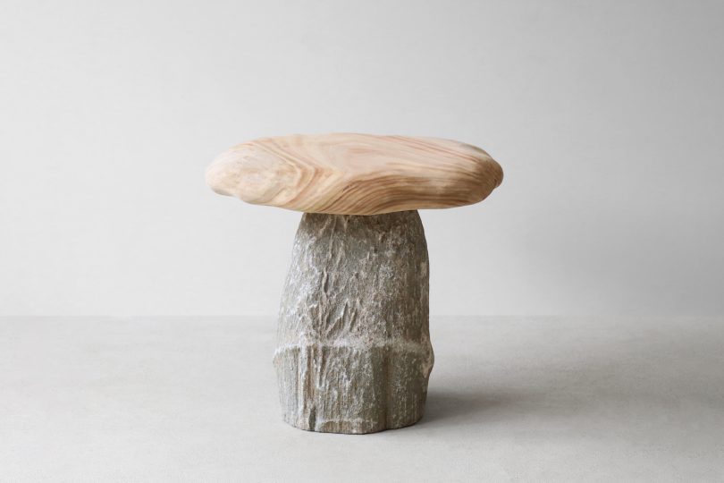 Batten and Kamp, Henry D'Ath设计的极简边桌Bolete