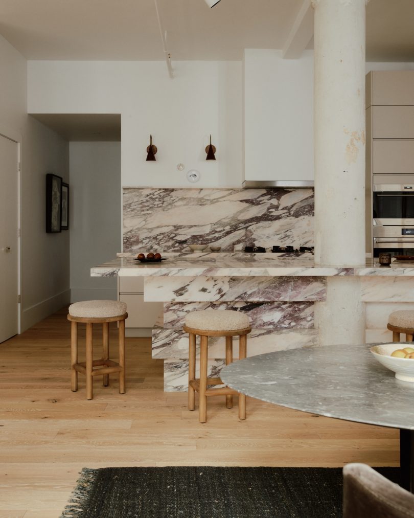 Cojot Designs设计的极简主义公寓Flatiron Apartment