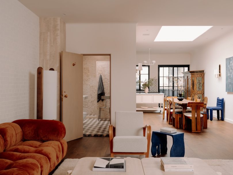 Home Studios设计的极简别墅Williamsburg Townhouse