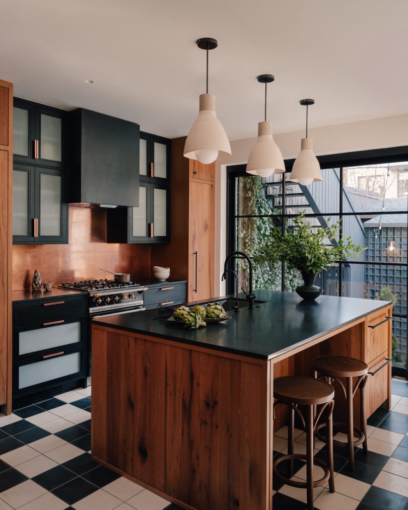 Home Studios设计的极简别墅Williamsburg Townhouse