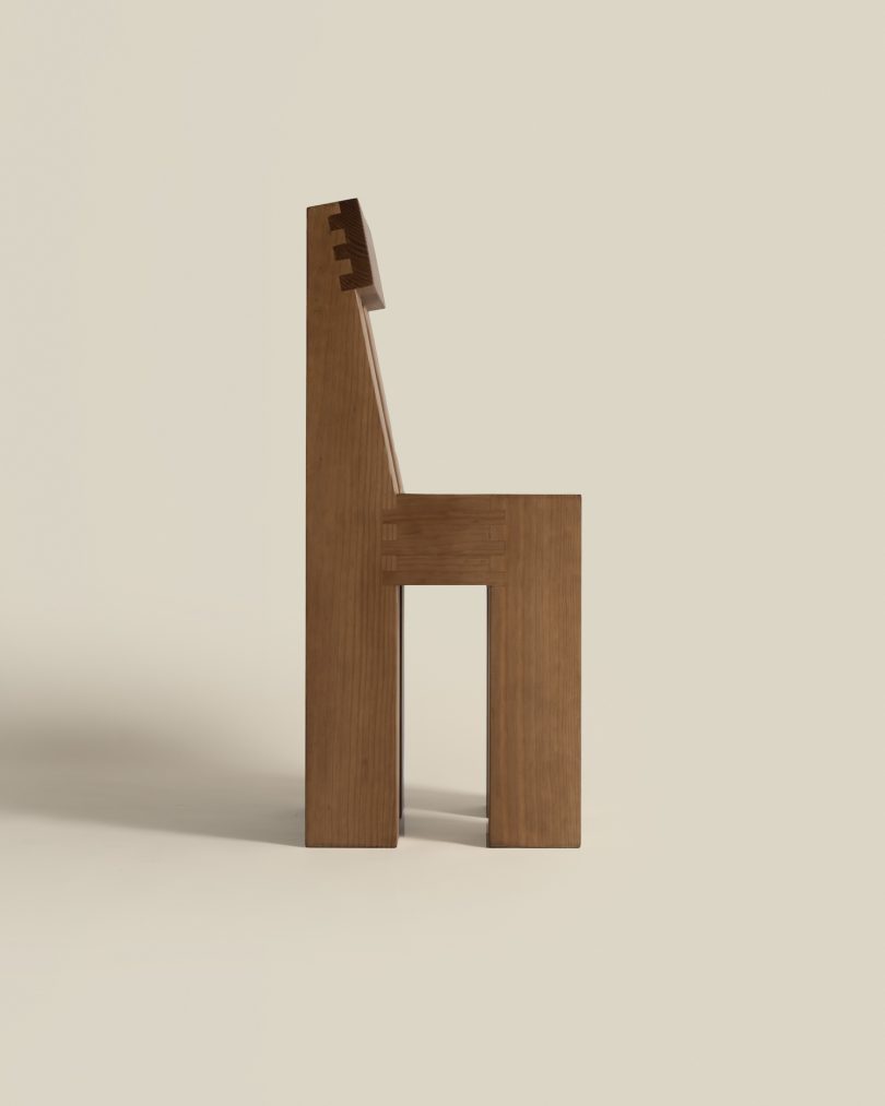 Charlotte Taylor设计的极简主义椅子Sturdy Chair
