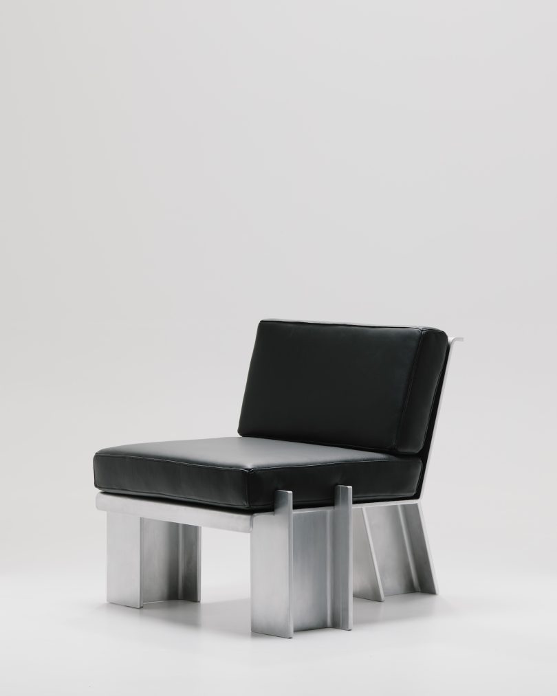 Marquel Williams设计的极简椅子Beam Lounge Chair