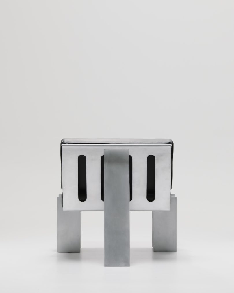 Marquel Williams设计的极简椅子Beam Lounge Chair