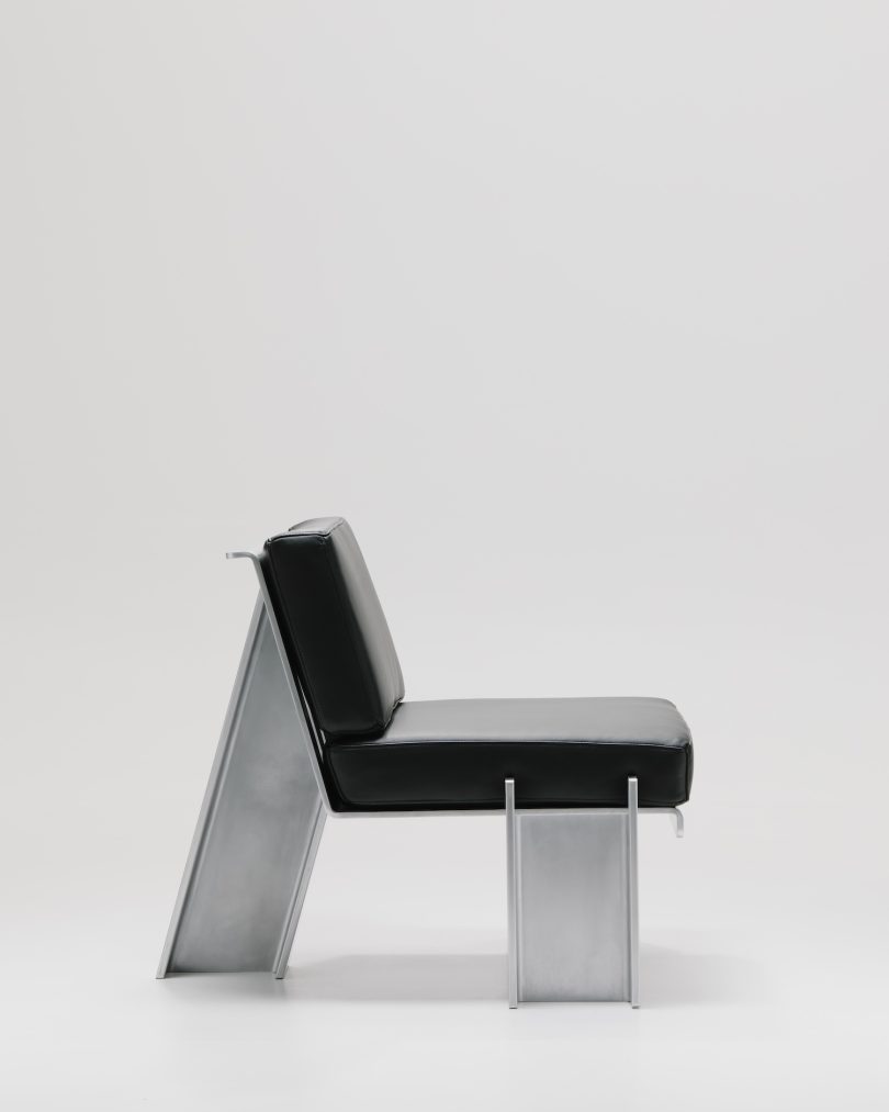 Marquel Williams设计的极简椅子Beam Lounge Chair