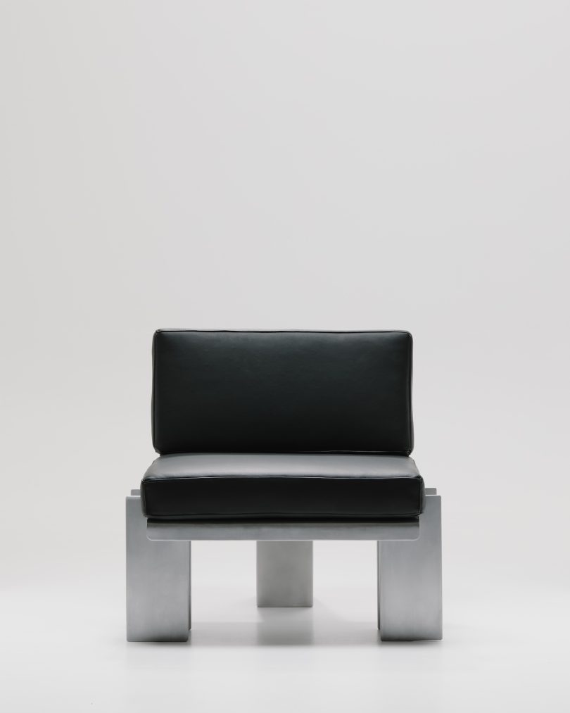 Marquel Williams设计的极简椅子Beam Lounge Chair