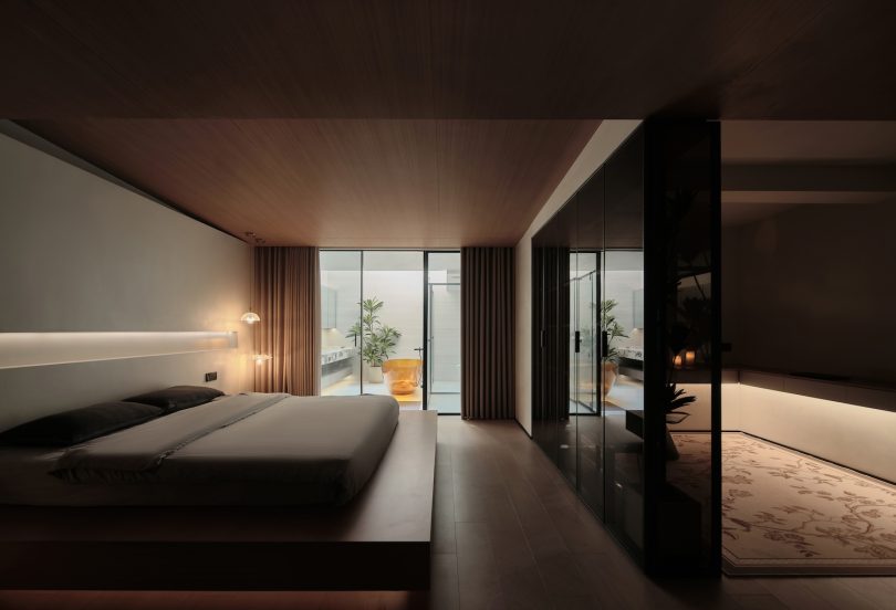 由NON STUDIO设计的极简住宅Home Below