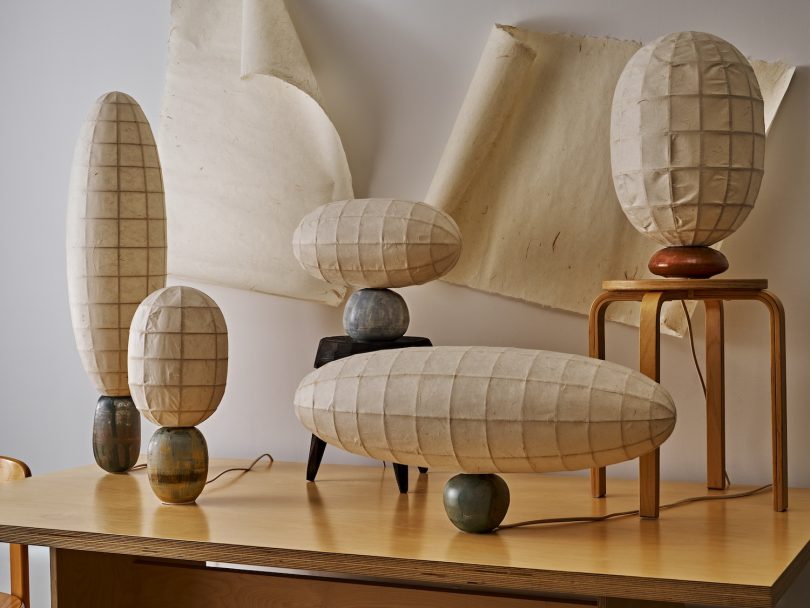 Steffany Trần设计的极简主义灯饰系列Rễ Cây