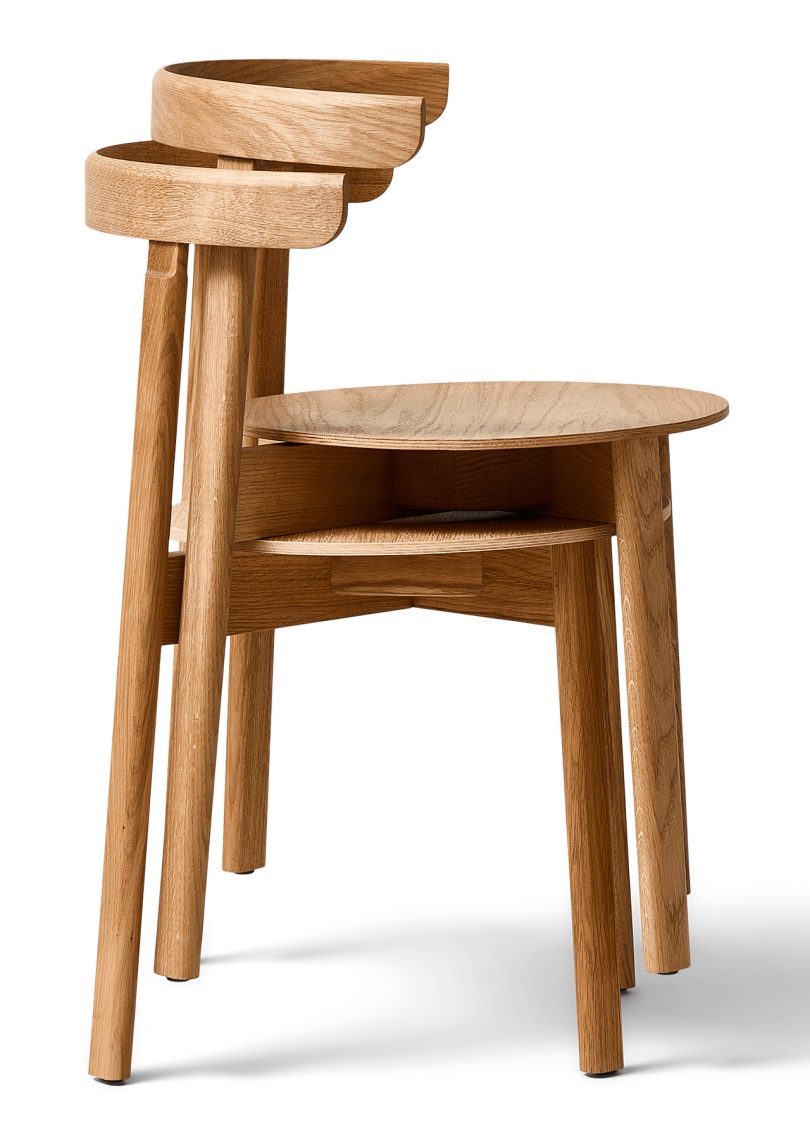 丹麦家具品牌:Form & Refine推出简约椅子Lunar Chair