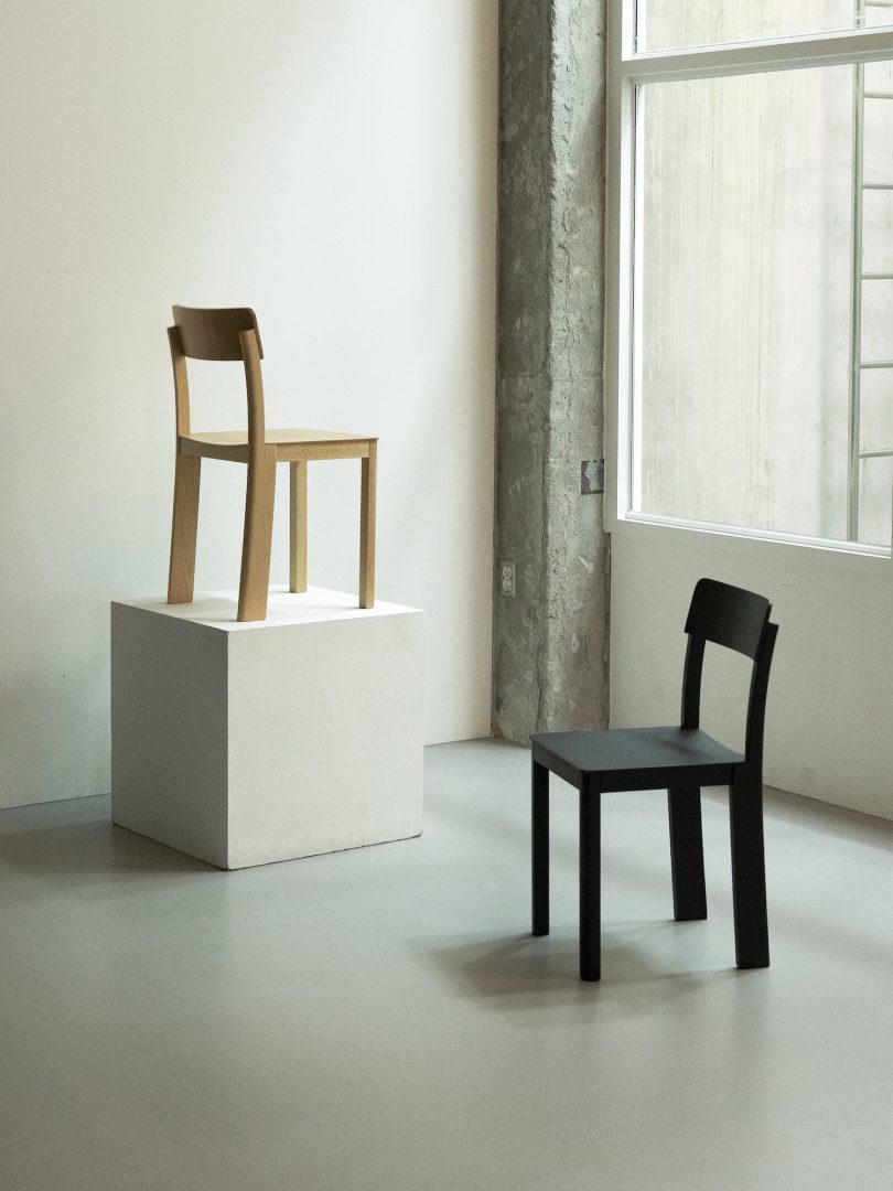 韩国家具品牌：Wekino推出极简主义椅子Vino Chair