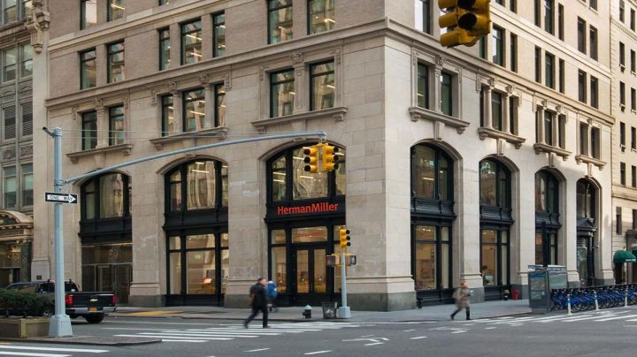 美国家具品牌：MillerKnoll，伦敦和纽约的两个新震中