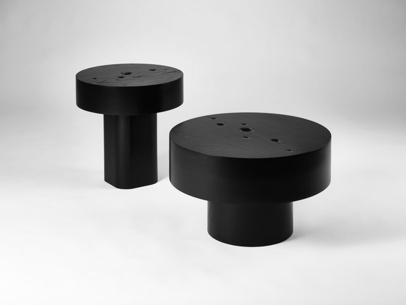 Jung Hoon Lee设计的极简主义咖啡桌Void