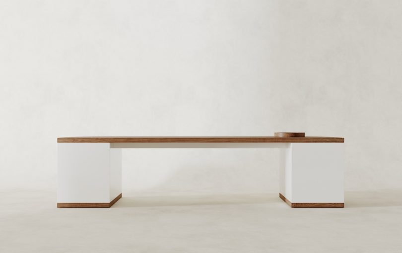 Francesco Balzano设计的极简主义书桌FI04 Desk