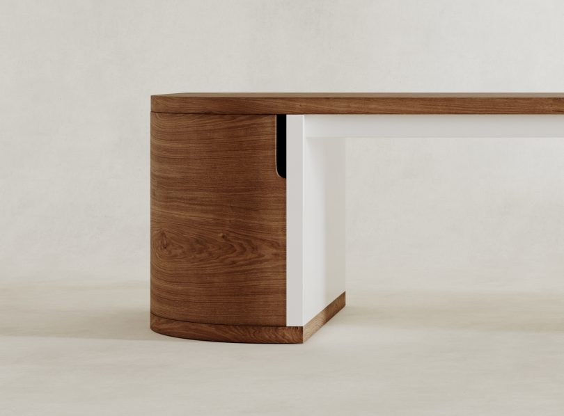 Francesco Balzano设计的极简主义书桌FI04 Desk