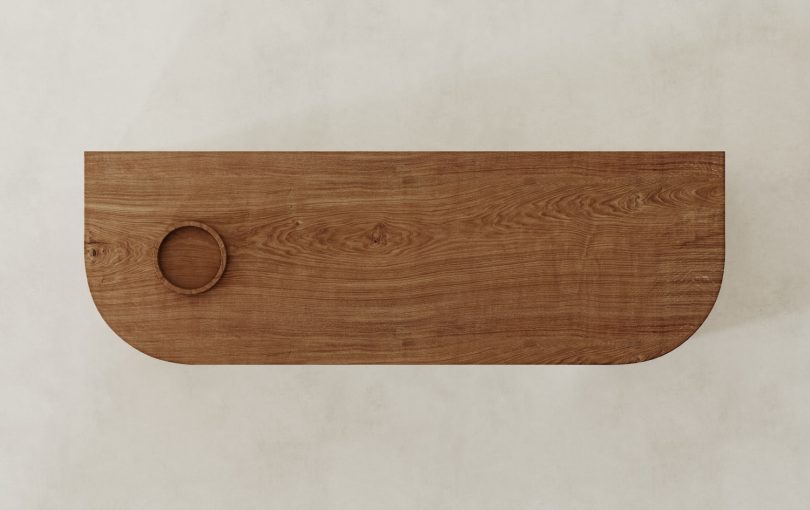 Francesco Balzano设计的极简主义书桌FI04 Desk