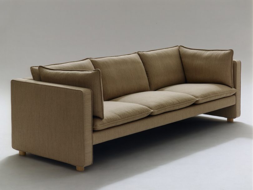 由Jasper Morrison设计的极简主义沙发Jota Sofa