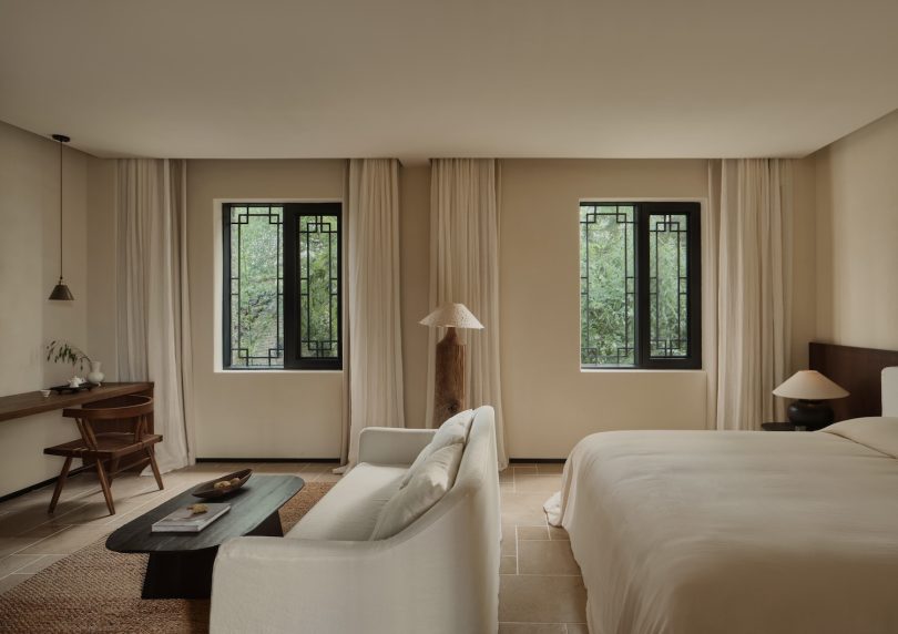 MOON DESIGN设计的极简住宅Shinoman Jinxin Courtyard