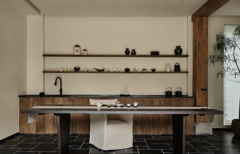 MOON DESIGN设计的极简住宅Shinoman Jinxin Courtyard