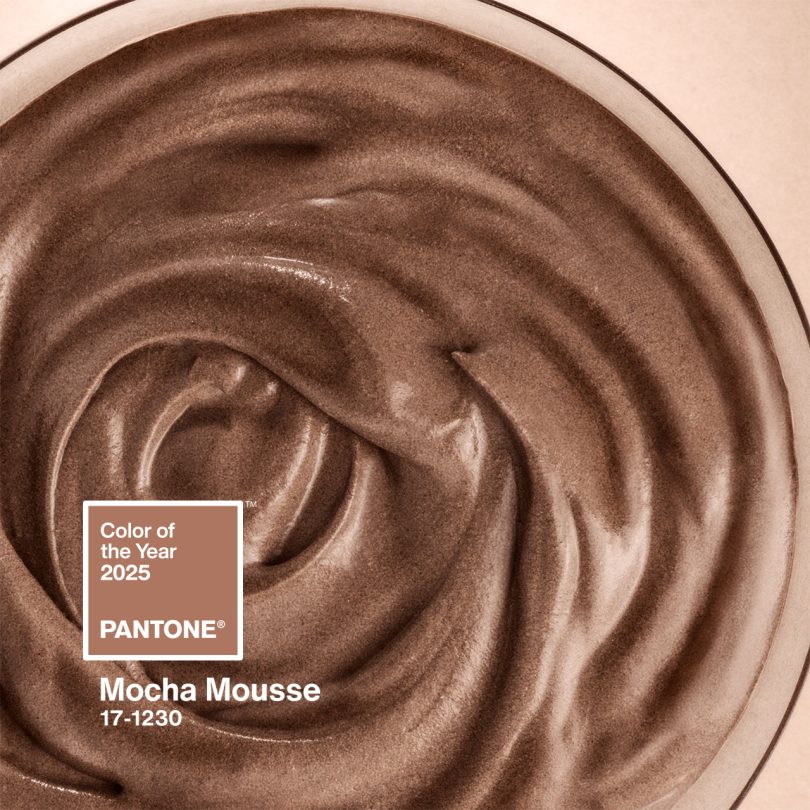 Pantone 2025年度色彩:PANTONE 17-1230 Mocha Mousse