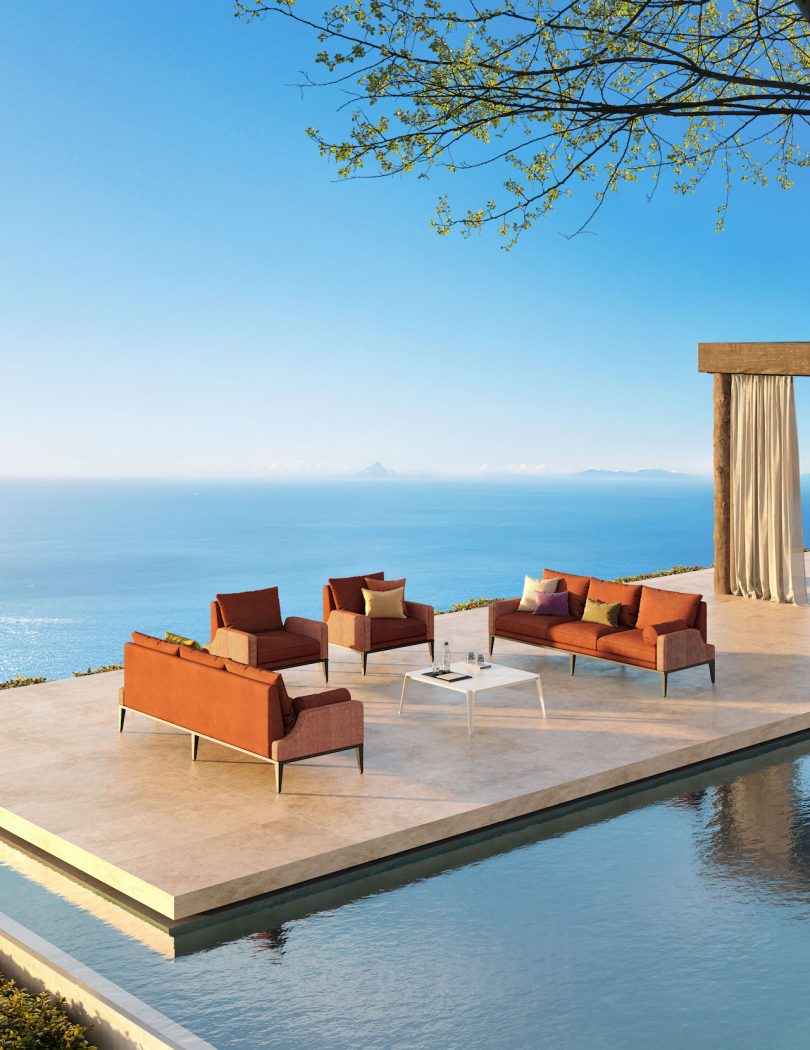 Woogmaster与Walters Wicker合作推出的户外家具系列