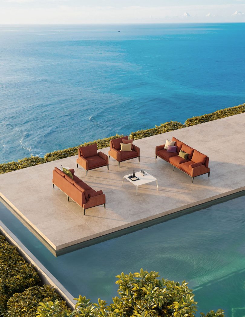 Woogmaster与Walters Wicker合作推出的户外家具系列