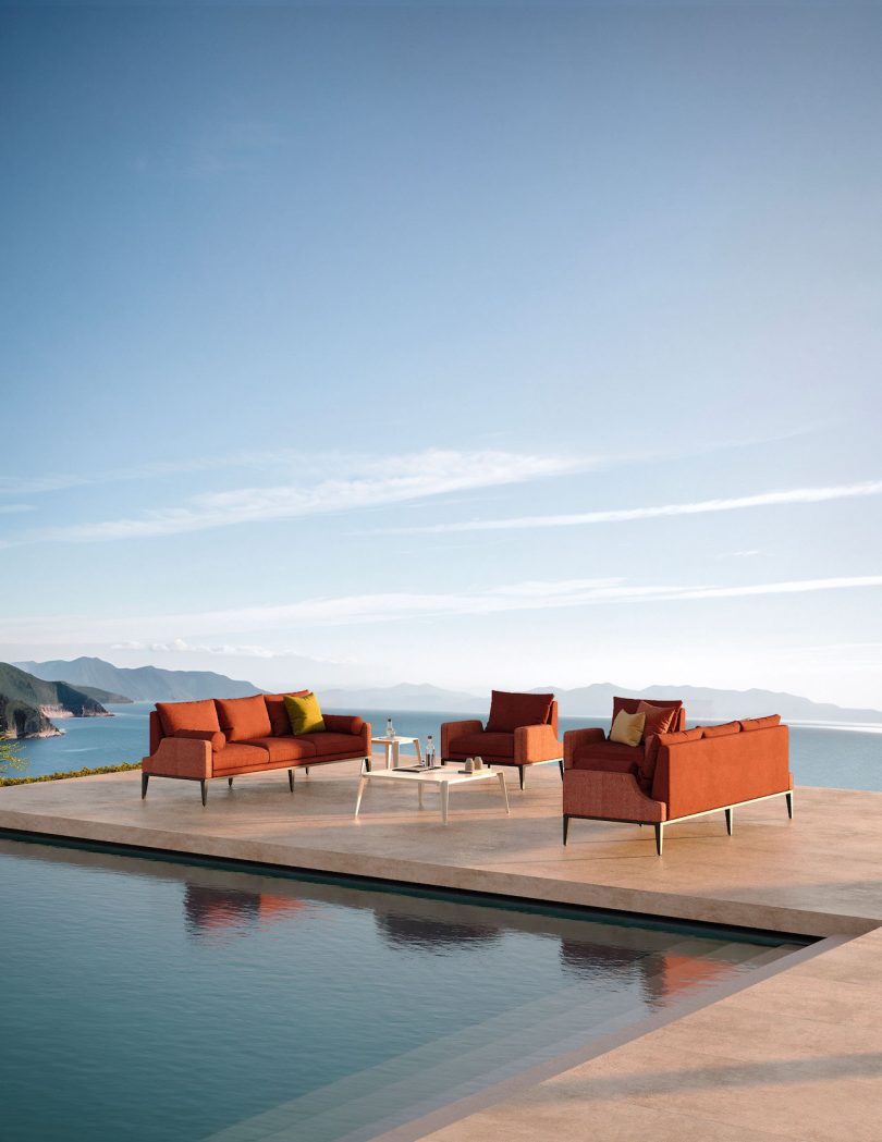 Woogmaster与Walters Wicker合作推出的户外家具系列