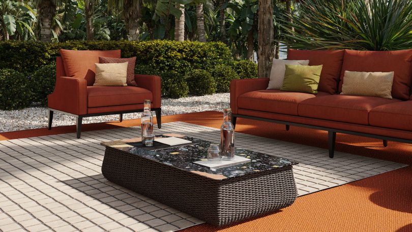 Woogmaster与Walters Wicker合作推出的户外家具系列