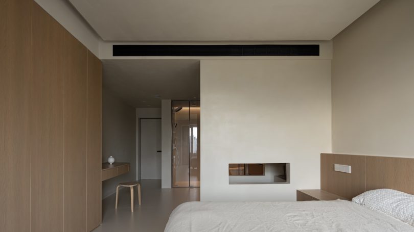 由DONGJIDESIGN设计的极简公寓Warm Habitat