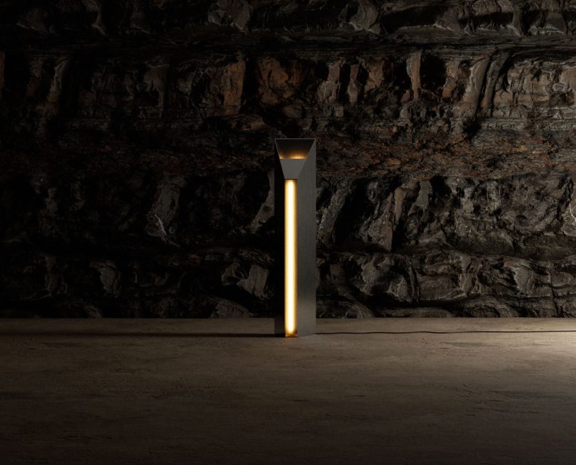 Siete Studio设计的极简主义灯具Fragua Lamp