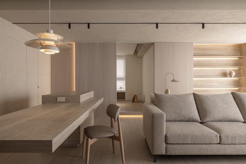 由CJ.DE设计的极简主义公寓 J House