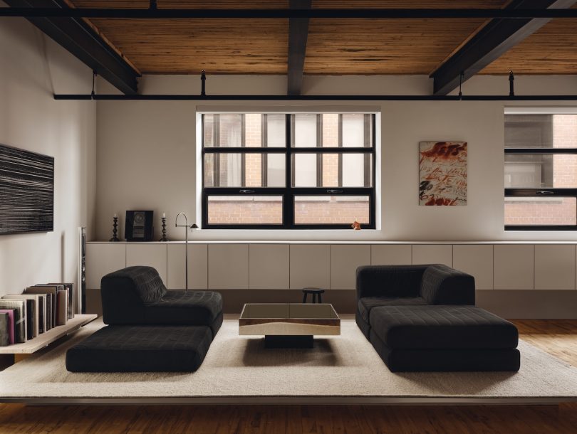 由Guillaume Noiseux设计的极简阁楼Loft Mile-Ex