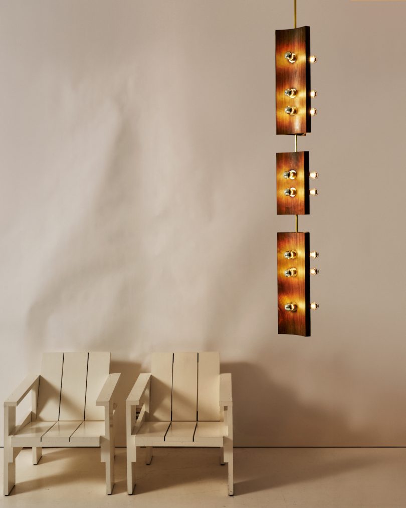 Blue Green Works设计的极简照明Wood Lighting