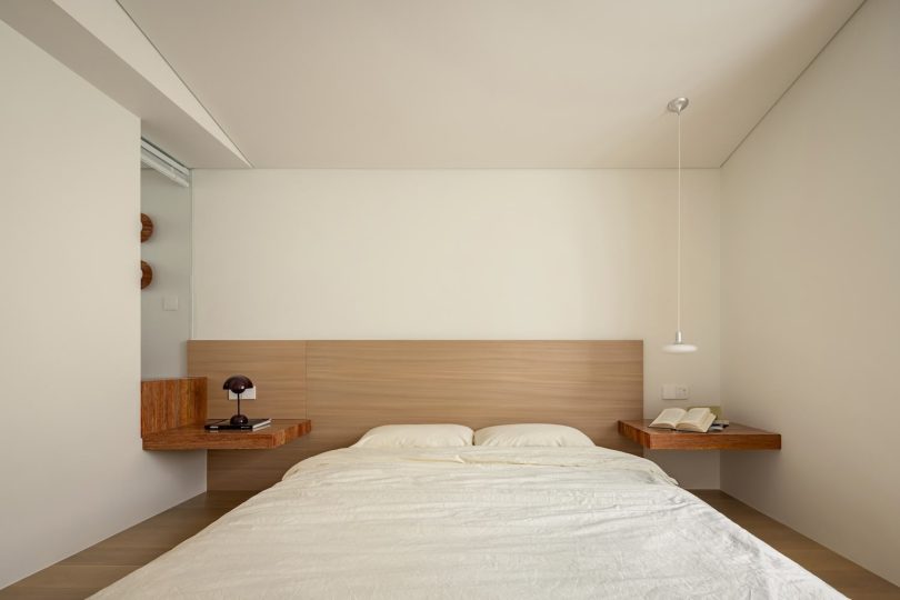 由Huang Guangjian设计的极简公寓Baiyun Renovation