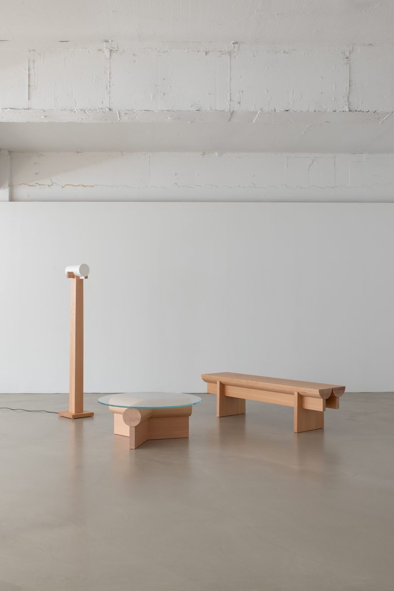 Generalgray设计的极简主义家具系列Dori