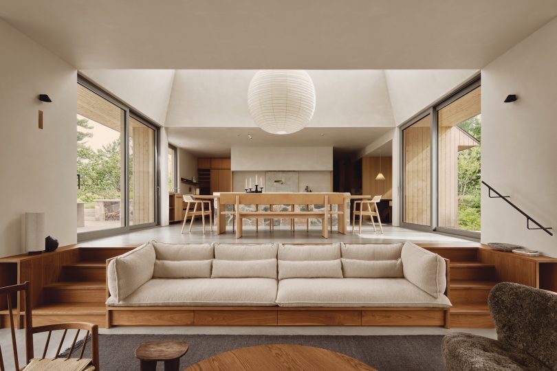 Bureau Tempo设计的极简住宅Pine Island Cottage