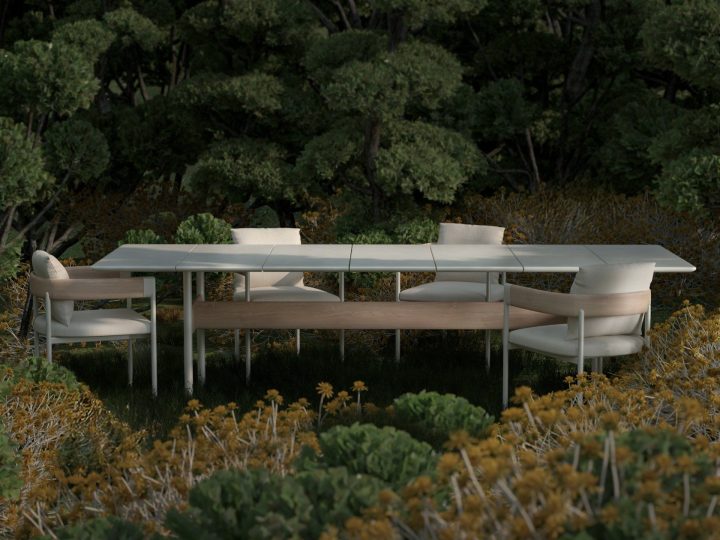 意大利家具品牌:Talenti新推出的户外家具系列Flow